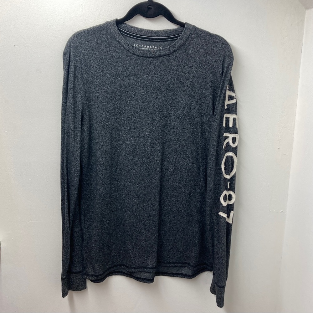 Aeropostale Long Sleeve Crew Neck Shirt Mens Size M